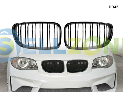 Διπλές M γρίλιες νεφρά για BMW 1 E87 2007-2011 - DB42