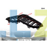 Διπλές M γρίλιες νεφρά για BMW 2 F22 F23 15-19 - DB46 - Изображение 3