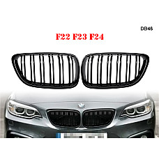 Διπλές M γρίλιες νεφρά για BMW 2 F22 F23 15-19 - DB46 - Sellzone.bg Διπλές M γρίλιες νεφρά για BMW 2 F22 F23 15-19 - DB46