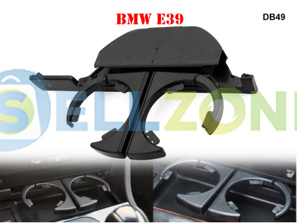 Μαύρη ποτηροθήκη κατάλληλη για BMW E39 96-03 - DB49