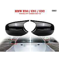 Καλύμματα καθρεπτών αυτοκινήτου σε μαύρη λάκα για BMW E90 - DB53 - Sellzone.bg Καλύμματα καθρεπτών αυτοκινήτου σε μαύρη λάκα για BMW E90 - DB53