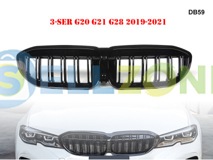 Διπλές M γρίλιες νεφρά για BMW M3 G20 G21 G28 - DB59