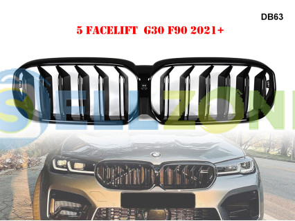 Διπλές M γρίλιες νεφρά για BMW 5 FACELIFT G30 F90 - DB63