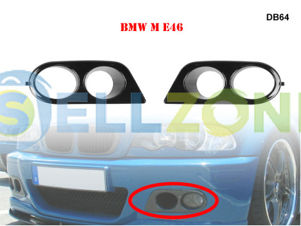 Καπάκια προβολέων ομίχλης για BMW E46 M - DB64