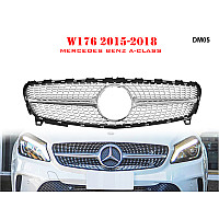 Διαμαντένια μπροστινή γρίλια για Mercedes A W176 - DM05 - Sellzone.bg Διαμαντένια μπροστινή γρίλια για Mercedes A W176 - DM05