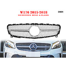Διαμαντένια μπροστινή γρίλια για Mercedes A W176 - DM05 - Sellzone.bg Διαμαντένια μπροστινή γρίλια για Mercedes A W176 - DM05