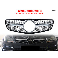 Διαμαντένια μπροστινή γρίλια για Mercedes C W204 08-13 AMG - DM08 - Sellzone.bg Διαμαντένια μπροστινή γρίλια για Mercedes C W204 08-13 AMG - DM08