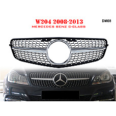 Διαμαντένια μπροστινή γρίλια για Mercedes C W204 08-13 AMG - DM08 - Sellzone.bg Διαμαντένια μπροστινή γρίλια για Mercedes C W204 08-13 AMG - DM08
