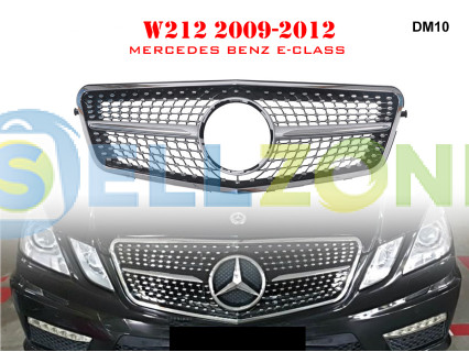 Μπροστινή γρίλια τύπου διαμαντιού για Mercedes E W212 09-13 AMG - DM10