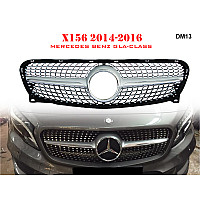 Διαμαντένια γρίλια αυτοκινήτου μπροστά για Mercedes GLA X156 14-16 AMG - DM13 - Sellzone.bg Διαμαντένια γρίλια αυτοκινήτου μπροστά για Mercedes GLA X156 14-16 AMG - DM13