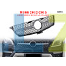 Διαμαντένια μπροστινή γρίλια για Mercedes ML W166 12-15 ετών. AMG - DM16 - Изображение 1