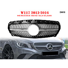 Γρίλια διαμαντιού με ασημιές αποχρώσεις για Mercedes CLA W117 13-16 ετών. - DM18 - Sellzone.bg Γρίλια διαμαντιού με ασημιές αποχρώσεις για Mercedes CLA W117 13-16 ετών. - DM18