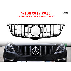 Μπροστινή γρίλια με ασημιές αποχρώσεις για Mercedes ML W166 12-15 ετών. AMG - DM33 - Sellzone.bg Μπροστινή γρίλια με ασημιές αποχρώσεις για Mercedes ML W166 12-15 ετών. AMG - DM33