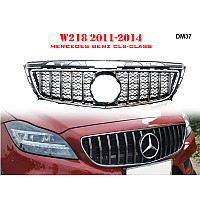 Μπροστινή γρίλια με ασημιές αποχρώσεις τύπου GT για Mercedes CLS W218 11-14 ετών. AMG - DM37 - Sellzone.bg Μπροστινή γρίλια με ασημιές αποχρώσεις τύπου GT για Mercedes CLS W218 11-14 ετών. AMG - DM37