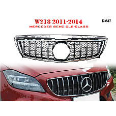 Μπροστινή γρίλια με ασημιές αποχρώσεις τύπου GT για Mercedes CLS W218 11-14 ετών. AMG - DM37 - Sellzone.bg Μπροστινή γρίλια με ασημιές αποχρώσεις τύπου GT για Mercedes CLS W218 11-14 ετών. AMG - DM37