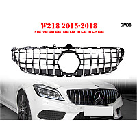 Μπροστινή γρίλια με ασημιές αποχρώσεις τύπου GT κατάλληλη για Mercedes CLS W218 15-18 ετών. AMG - DM38 - Sellzone.bg Μπροστινή γρίλια με ασημιές αποχρώσεις τύπου GT κατάλληλη για Mercedes CLS W218 15-18 ετών. AMG - DM38