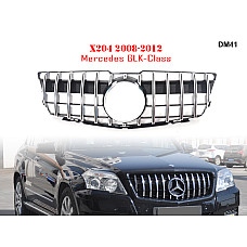 Μπροστινή γρίλια με ασημιές αποχρώσεις για Mercedes GLK X204 08-12 AMG - DM41 - Sellzone.bg Μπροστινή γρίλια με ασημιές αποχρώσεις για Mercedes GLK X204 08-12 AMG - DM41