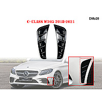 Μαύρος αεραγωγός μπροστινού προφυλακτήρα για Mercedes AMG C W205 - DMa28 - Sellzone.bg Μαύρος αεραγωγός μπροστινού προφυλακτήρα για Mercedes AMG C W205 - DMa28