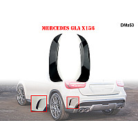 Μαύροι Πρόσθετοι Πλαϊνοί Αεραγωγοί Πίσω Προφυλακτήρα για Mercedes GLA X156 - DMa53 - Sellzone.bg Μαύροι Πρόσθετοι Πλαϊνοί Αεραγωγοί Πίσω Προφυλακτήρα για Mercedes GLA X156 - DMa53