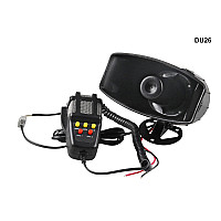 Ηχείο Μικρόφωνο Και Κόρνα Siren 80W με 5 μελωδίες - DU26