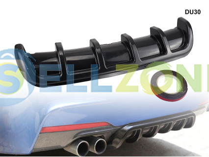 Αυτοκόλλητη Αεροτομή διαχύτης γενικής χρήσης για τον πίσω προφυλακτήρα - DU30