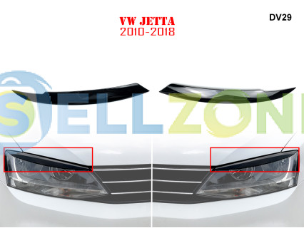 Φρυδάκια μπροστινών φαναριών για VW Jetta - DV29