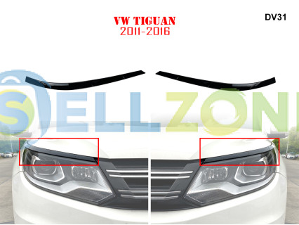 Φρυδάκια μπροστινών φαναριών κατάλληλα για VW Tiguan - DV31