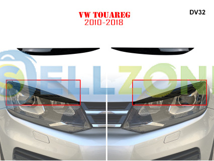 Φρυδάκια μπροστινών φαναριών για VW Touareg - DV32