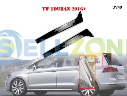 Tuning lip spoiler για πορτμπαγκάζ του VW Touran - DV40