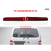Τρίτο φως φρένου αυτοκινήτου κόκκινο για παρμπρίζ VW Transporter T5 T6 - DV52 - Sellzone.bg Τρίτο φως φρένου αυτοκινήτου κόκκινο για παρμπρίζ VW Transporter T5 T6 - DV52