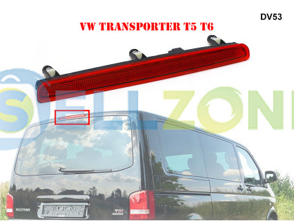 Ποιοτικό τρίτο φως φρένου αυτοκινήτου κόκκινο για παρμπρίζ VW Transporter T5 T6 - DV53