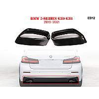 Διπλές μεταλλικές ακροφυσιές εξατμισης με αυτοκόλλητα για BMW 5 G30 G38 - EB12 - Sellzone.bg Διπλές μεταλλικές ακροφυσιές εξατμισης με αυτοκόλλητα για BMW 5 G30 G38 - EB12