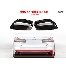 Διπλές μεταλλικές ακροφυσιές εξατμισης με αυτοκόλλητα για BMW 5 G30 G38 - EB12 - Sellzone.bg Διπλές μεταλλικές ακροφυσιές εξατμισης με αυτοκόλλητα για BMW 5 G30 G38 - EB12