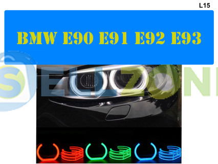 Κρυστάλλινα μάτια αγγέλου LED RGBW για BMW E90 E92 - L15