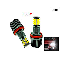 Υψηλής ποιότητας μάτια αγγέλου LED με ψυχρό λευκό φως για BMW - LB06 - Sellzone.bg Υψηλής ποιότητας μάτια αγγέλου LED με ψυχρό λευκό φως για BMW - LB06