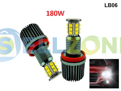 Υψηλής ποιότητας μάτια αγγέλου LED με ψυχρό λευκό φως για BMW - LB06