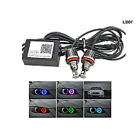 BMW E92 E60 Bluetooth Color Light Angel Eyes Bulbs - LB07 - Sellzone.bg BMW E92 E60 Bluetooth Color Light Angel Eyes Bulbs - LB07