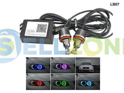 BMW E92 E60 Bluetooth Color Light Angel Eyes Bulbs - LB07