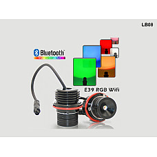 Λαμπτήρες LED Color Angel Eyes Bluetooth για BMW E39 E60 - LB08 - Sellzone.bg Λαμπτήρες LED Color Angel Eyes Bluetooth για BMW E39 E60 - LB08