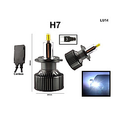 360 Λαμπτήρες LED H7 Διόδου Λευκού Φωτός - 72W, DC 9V-36V - LU14 - Sellzone.bg 360 Λαμπτήρες LED H7 Διόδου Λευκού Φωτός - 72W, DC 9V-36V - LU14
