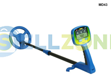 Μπλε παιδικός ανιχνευτής μετάλλων για χρυσό με αδιάβροχο ανιχνευτή - MD43