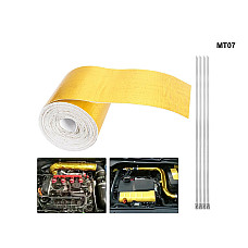 Χρυσή θερμομονωτική ταινία για σωλήνες εξάτμισης - Mt07