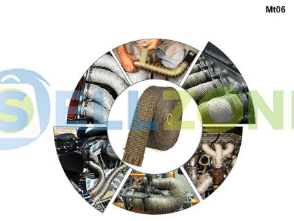 Θερμομονωτική ταινία για σωλήνες εξάτμισης - Mt06