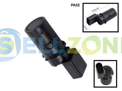 Αισθητήρες στάθμευσης PDC με 3 ακίδες για Audi A6 VW - PA02