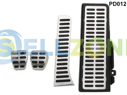 Σετ Πεταλιέρες Αυτοκινήτου Αλουμινίου 4τμχ για Golf 5 6 VW Skoda Octavia Seat - PD012