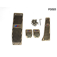 Σετ Πεταλιέρες Αυτοκινήτου Αλουμινίου 4τμχ για BMW E46 E90 E36 - PD023