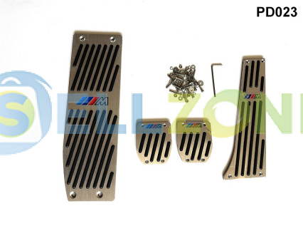 Σετ Πεταλιέρες Αυτοκινήτου Αλουμινίου 4τμχ για BMW E46 E90 E36 - PD023