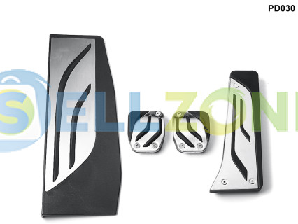 Σετ Πεταλιέρες Αυτοκινήτου Αλουμινίου 4τμχ για BMW F30 E46 E90 E92 E60 - PD030
