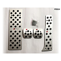 Σετ Πεταλιέρες Αυτοκινήτου Αλουμινίου 4τμχ για AUDI A3 Q3 TT - PD034