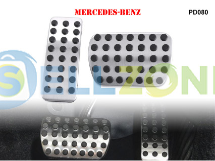 Σετ Πεταλιέρες Αυτοκινήτου Αλουμινίου για Mercedes GLE GLS - PD080